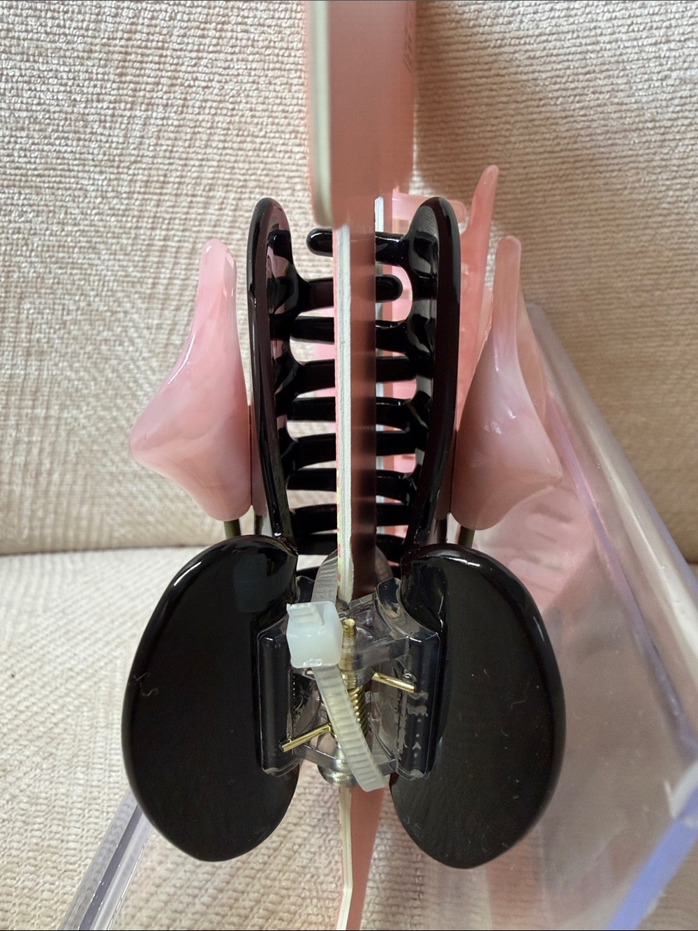 Sunday State Pink & Cream Decorative Hair Claw Clip Set - Picture 6 of 8